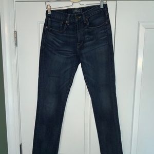 Dark Wash Lucky Brand 121 Slim Men's Jeans 30 x 34